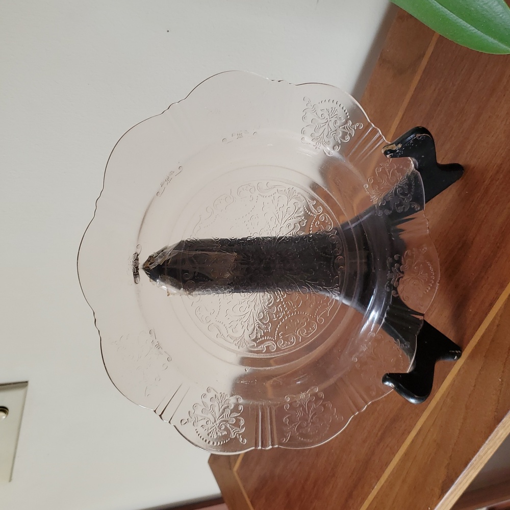 Vintage MacBeth-Evans Depression Glass Plate